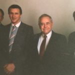 Начальник и коллектив ГлавУВД поздравляет с избранием первого президента ВААД ГА - Е. Игранова (второй слева)