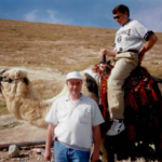 1995 г. ИФАТКА. Израиль. президент ФПАД России В.Конусенко и вице- президент В.Ежов