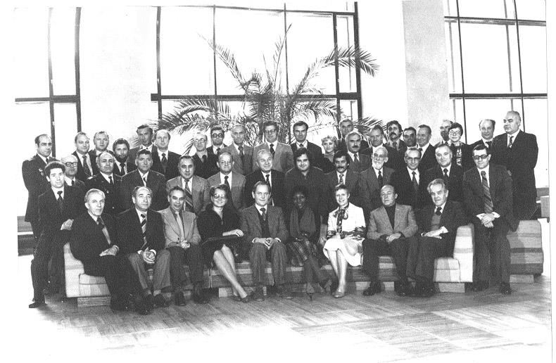 Участники заседания НТС Рига, 1986 г.