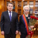 Т.Г. Анодина и Премьер-Министр Казахстана Алихан Смаилов.